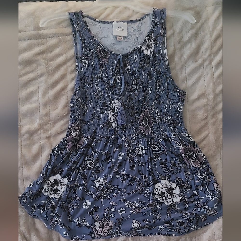 Knox Rose Floral Tank Top